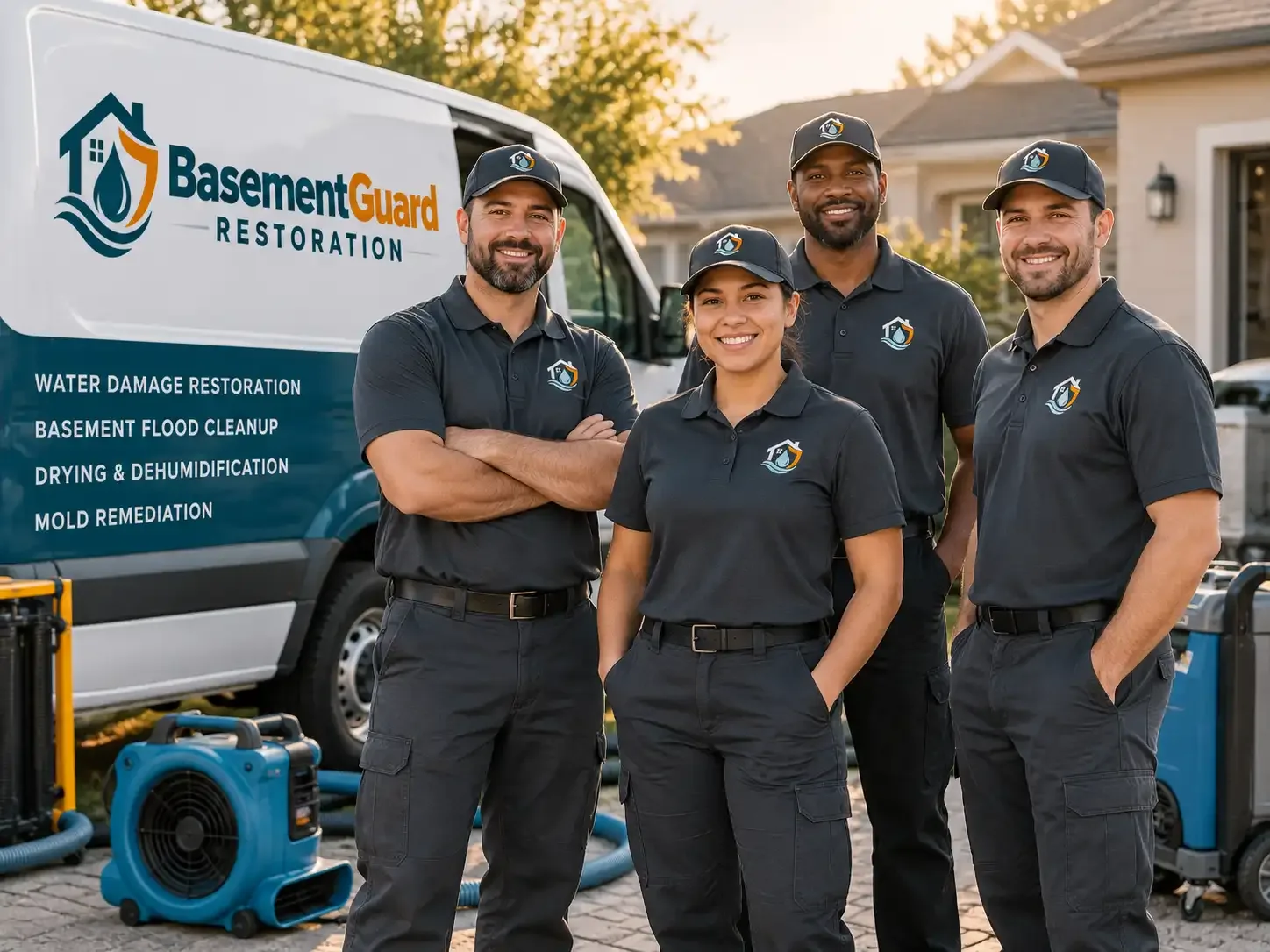 Basement Water Damage Restoration company in Ford Cliff, PA